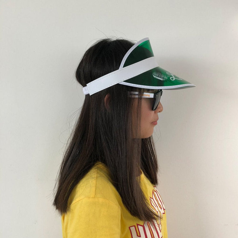 Yuanhe 5PCS Las Vegas Green Dealer Visors,Costume Hat, One Size Fits Most,Expandable Headband - BeesActive Australia