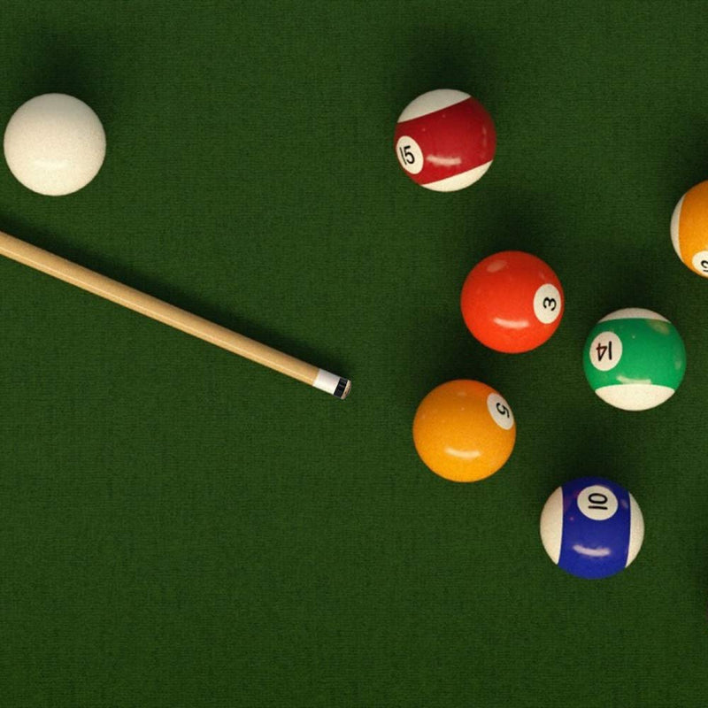 [AUSTRALIA] - YuCool 30 Pieces Screw-on Cue Tips Hard Leather Billiard Pool Cue Stick Replacements-13mm 