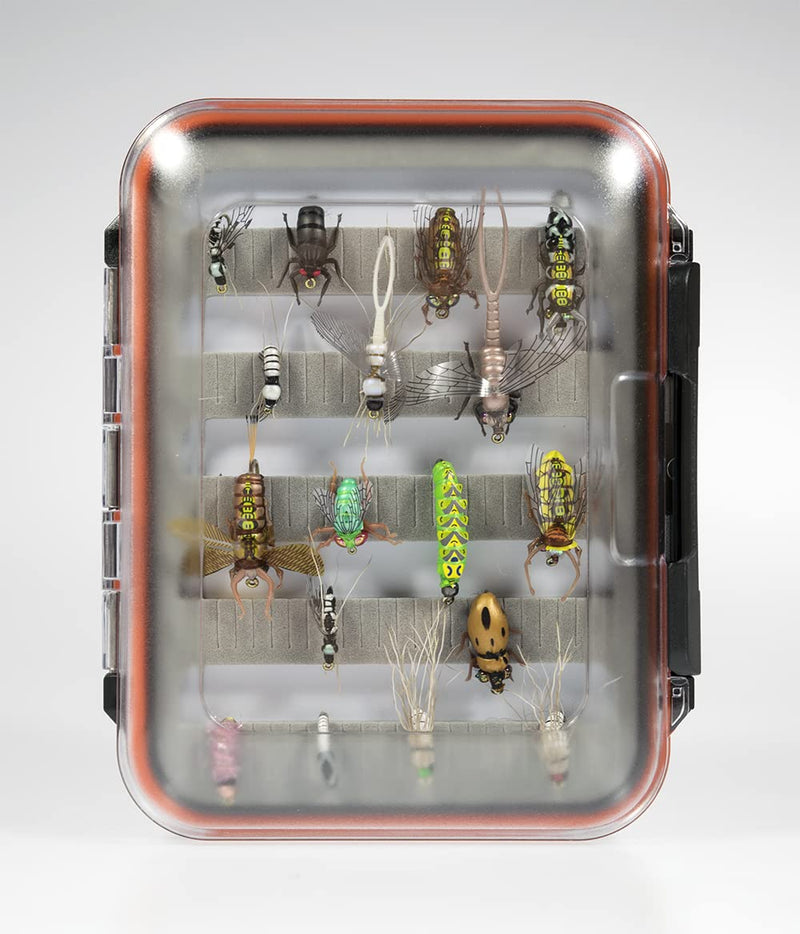 COLDWATER FLY FISHING - Box, 2 Sided, Clear, Waterproof, Tough, Holds Hundreds of Flies Item 1454 - BeesActive Australia