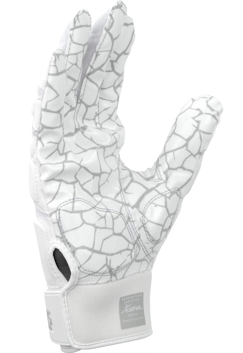 Sports Unlimited Max Clash Adult Padded Lineman Fooball Gloves Black X-Large - BeesActive Australia