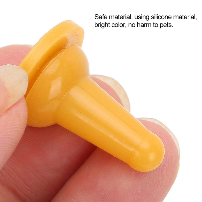 Pet Feeding Bottle Nipple, 15Pcs Soft Silicone Cat Dog Feeding Pacifier Pet Feeding Tool Accessory for Puppies Kittens Bunnies and Baby Ferrets - BeesActive Australia