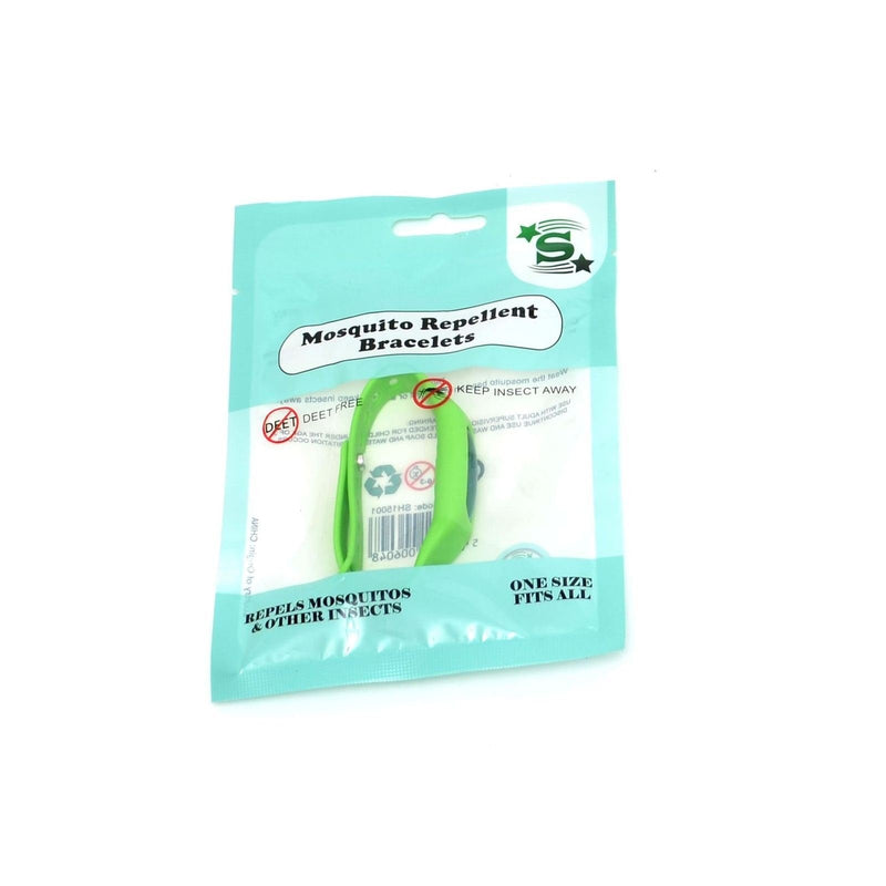 SHATCHI Natural Repellent Mosquito Insect Bracelet Non Toxic Deet-Free Band Soft Rubber Material, Multi, One Size - BeesActive Australia