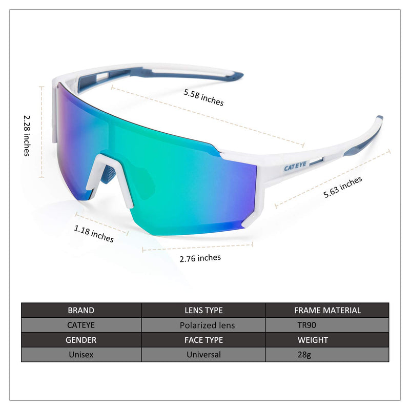 ROCKBROS Polarized Sunglasses for Men Women Frame Cycling Glasses Sport Sunglasses UV400 Protection Bike Sunglasses Cross Blue - BeesActive Australia