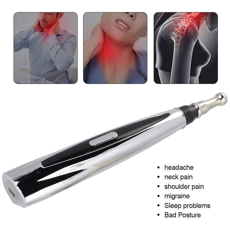 Acupuncture Massage Pen, Pain Relief Therapy Electric Meridian Energy Body Massager, Relief Pain Tools - BeesActive Australia