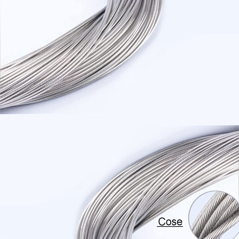 10 Pcs Shifter Cables Derailleur Cable Shifter Cable Bike 2M Length Replaceable Bicycle Shift Cable Derailleur Cables Stainless Steel MTB Shifter Cable Set - BeesActive Australia