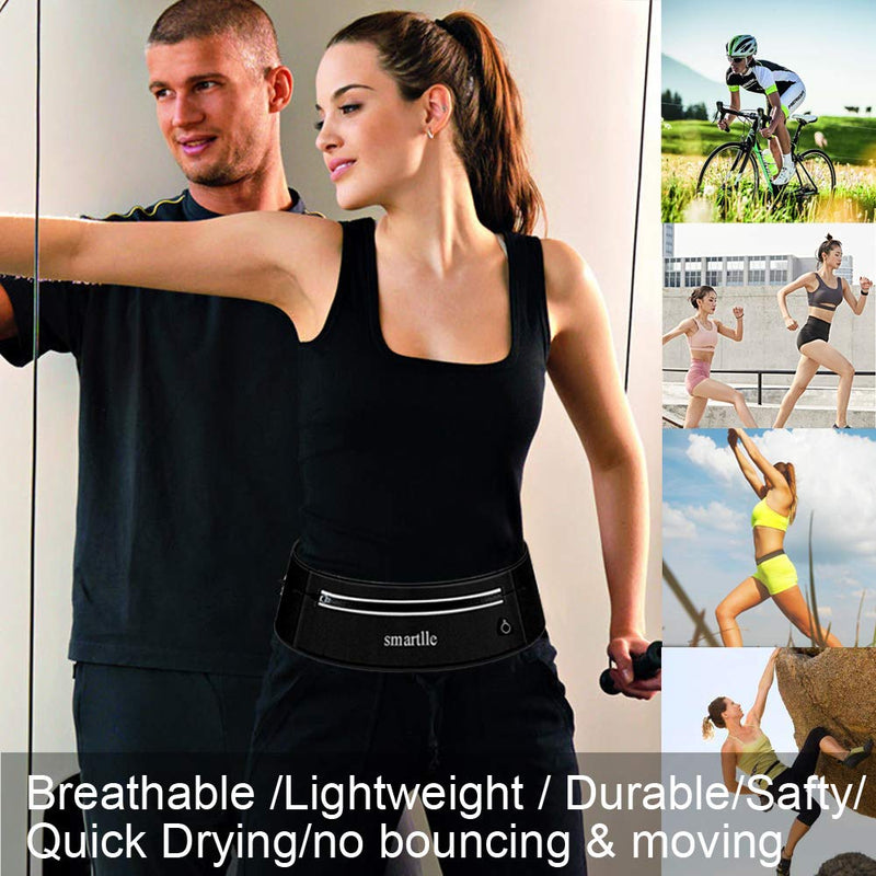 [AUSTRALIA] - Smartlle Running Belt, Fanny Pack, Adjustable Waist Bag Pouch for iPhone 11/11 Pro/11 Pro Max/XR/XS Max/XS/X/8 7 6S Plus, Samsung Galaxy S/Note/A, Moto, all mobiles up to 6.7'' for Men and Women 