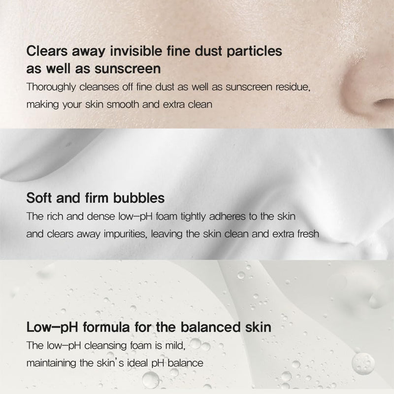 HUECALM Heartleaf Calming Cleansing Foam 4.05 Fl. Oz, Daily Mild Face Wash for Sensitive Skin, Vegan, Korean Skincare - BeesActive Australia