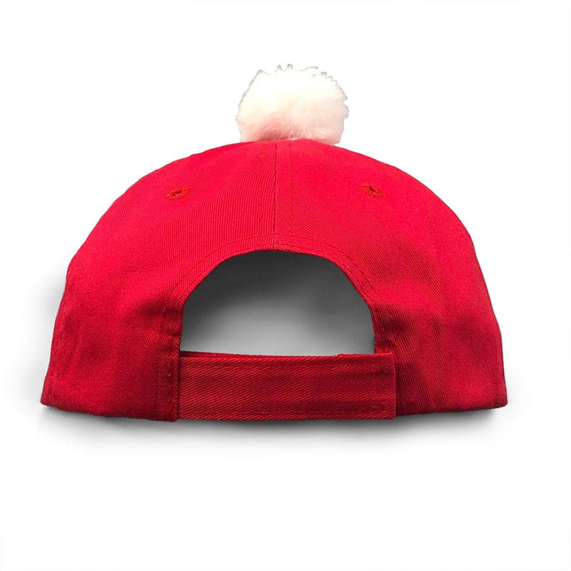 KKMKSHHG Merry Christmas Hat Unisex Adult Vintage Adjustable Santa Baseball Cap Red/White Merry Christmas Santa Claus One Size - BeesActive Australia