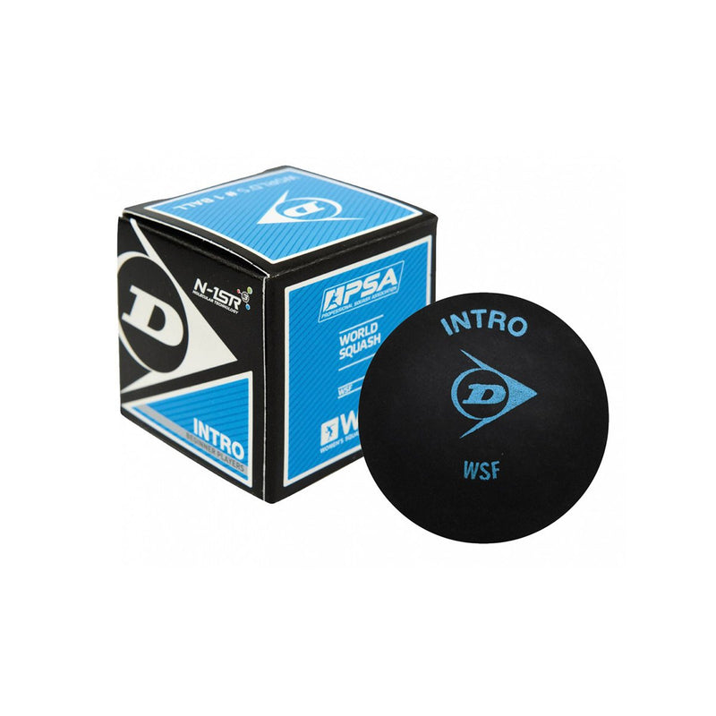 [AUSTRALIA] - Dunlop Sports Intro Beginner Squash Ball, 12-Ball Box 