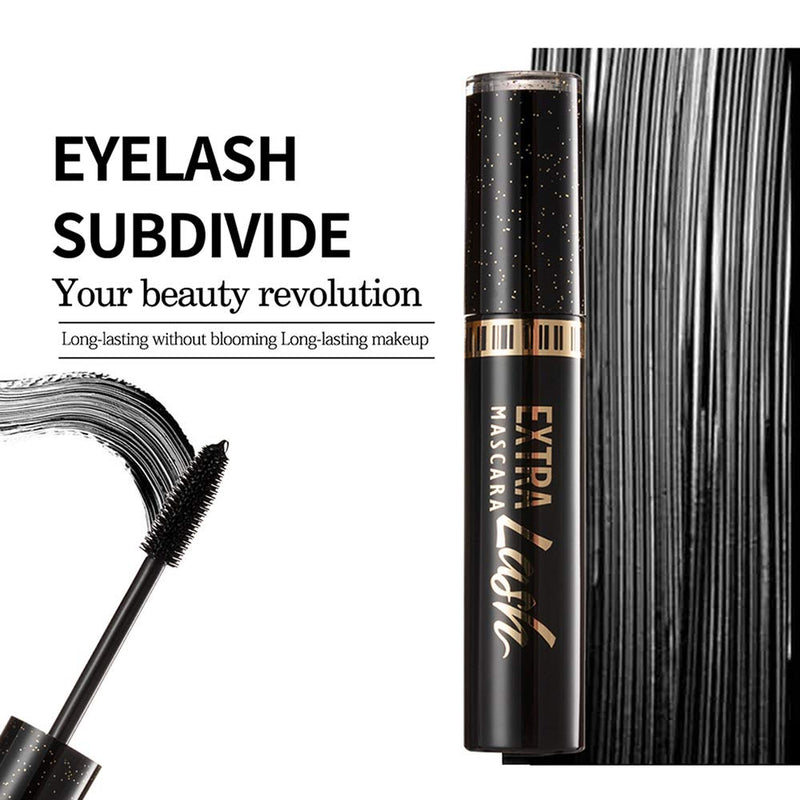BesLife Non Smudge Curling Eyelash Makeup Mascara (Black), with 2 gifts Eyebrow Pencils (Brown+Black) - BeesActive Australia