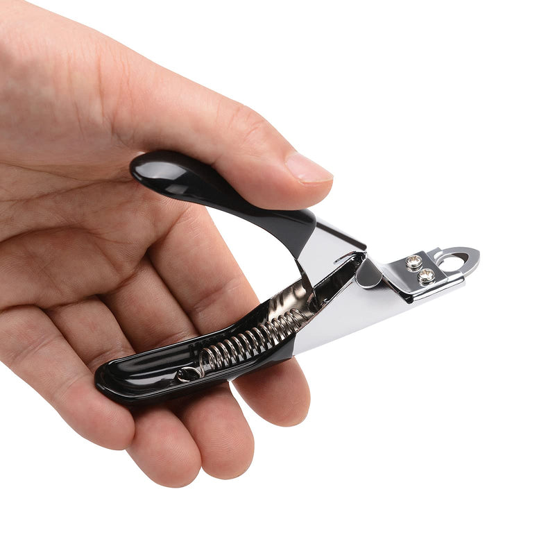ATO-DJCX Dog Cat Nail Clippers, Professional Pet Claw Trimmer, Free Nail File, Stainless Steel Razor Sharp Blade Dog Toes Cutter Grooming Tools for Small Medium Large Animal Pets Blue - BeesActive Australia