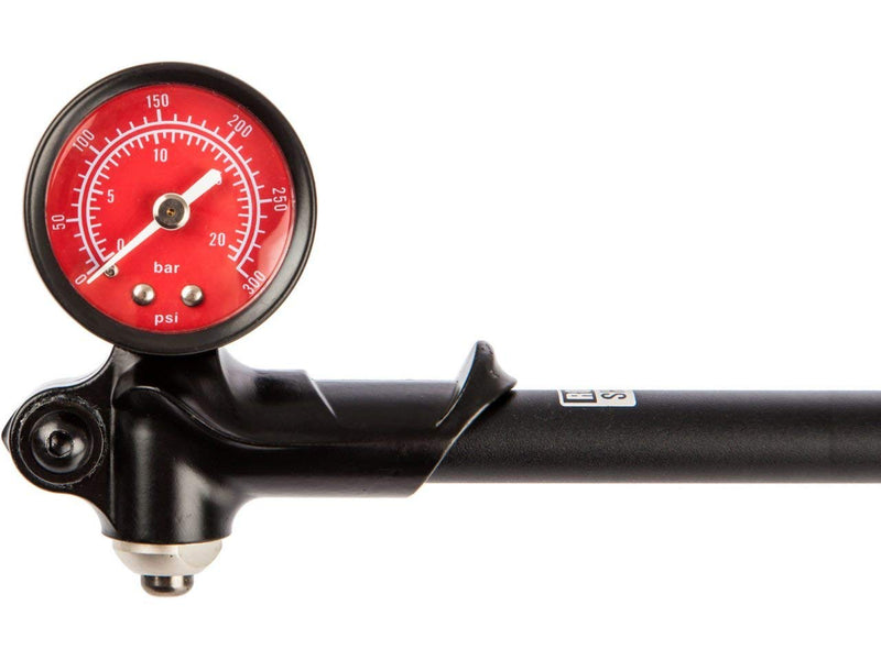 RockShox High-Pressure Bicycle Shock Pump, 300 PSI Max Industrial Gauge - BeesActive Australia