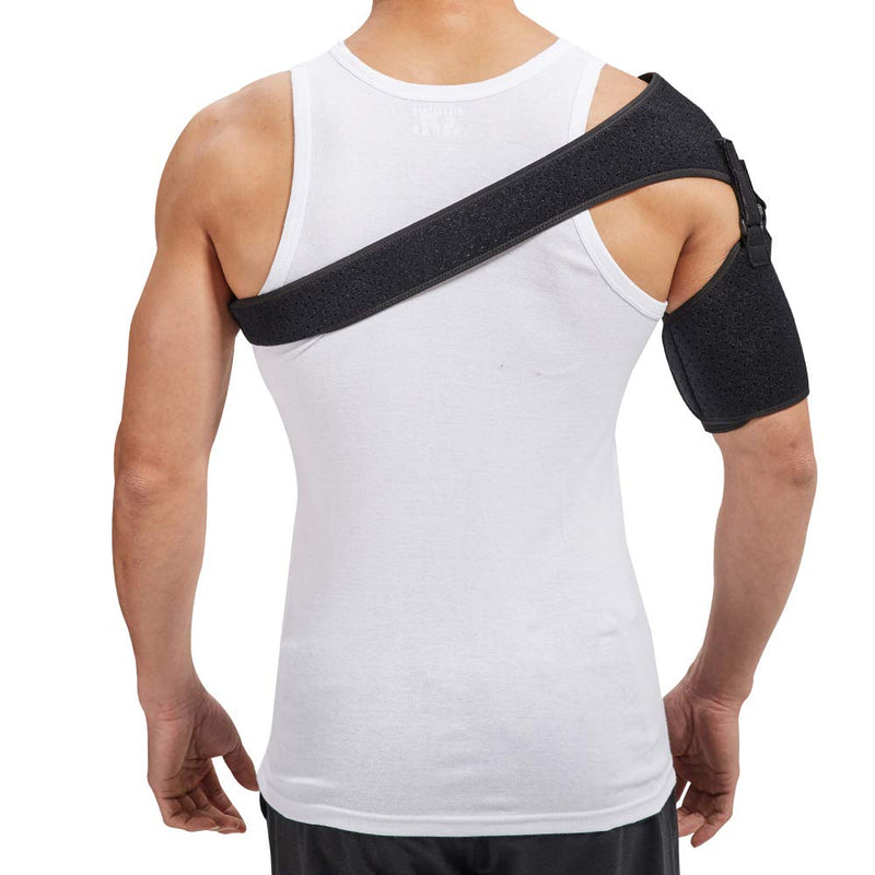 Shoulder Belt Support Arm Sling For Stroke Hemiplegia Subluxation Adjustable Right Left Single Pads Dislocation Recovery Rehabilitation Straps Shoulder Brace - BeesActive Australia