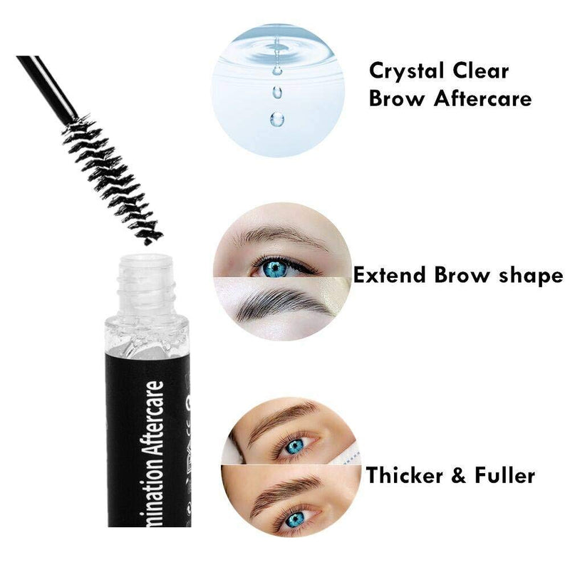 LiBeauty Brow Lamination Aftercare，Eyebrow Lamination Conditioner, Eyebrow Lift Serum, Fuller & Thicker Aftercare for Brow LAMINATION/Lift/Tint/Wax | 100-Day Supply (10ml) clear - BeesActive Australia