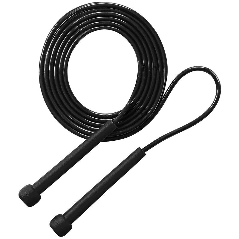 LODHRY Jump Rope Adult Fitness Skipping Ropes Gym Workouts & outdoor Training for Fat Burning Boxing, MMA Interval Exercises Speed Extreme Jumping Aerobic Exercise Weighted Women Men, Black - BeesActive Australia