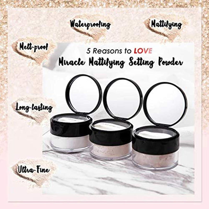 Miracle Mattifying Setting Powder (1#White) 1#White - BeesActive Australia