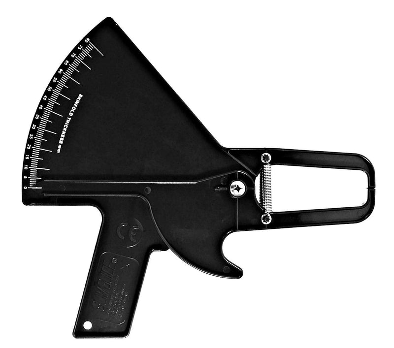 Slim Guide Skinfold Caliper with Body Fat Software and Multilingual Manual (Black) - BeesActive Australia