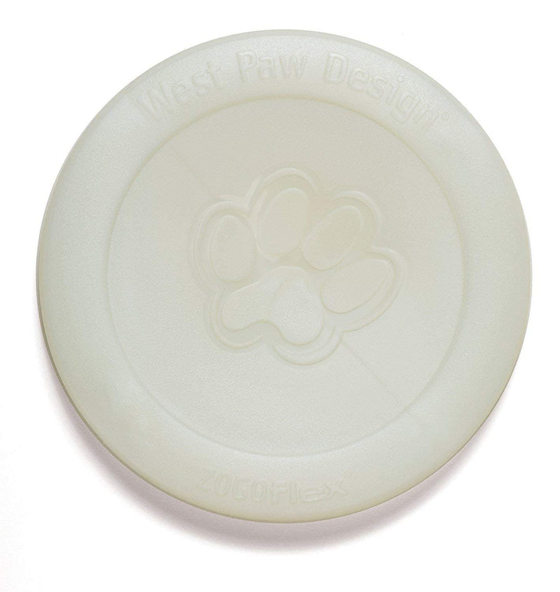 West Paw 2 Zogoflex Zisc Dog Frisbees (Large, Glow and Large, Granny Smith) – Lightweight, Floatable Dog Frisbees for Fetch, Tug of War, Catch, Play – Doubles as Food/Water Bowl - BeesActive Australia