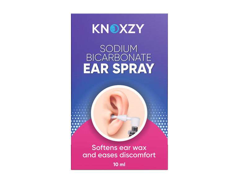 Knoxzy Sodium Bicarbonate Ear Spay, Ear Wax Remover for Clogged Ear Relief and Swimmer’s Ear – 10ml Pack of 1 - BeesActive Australia