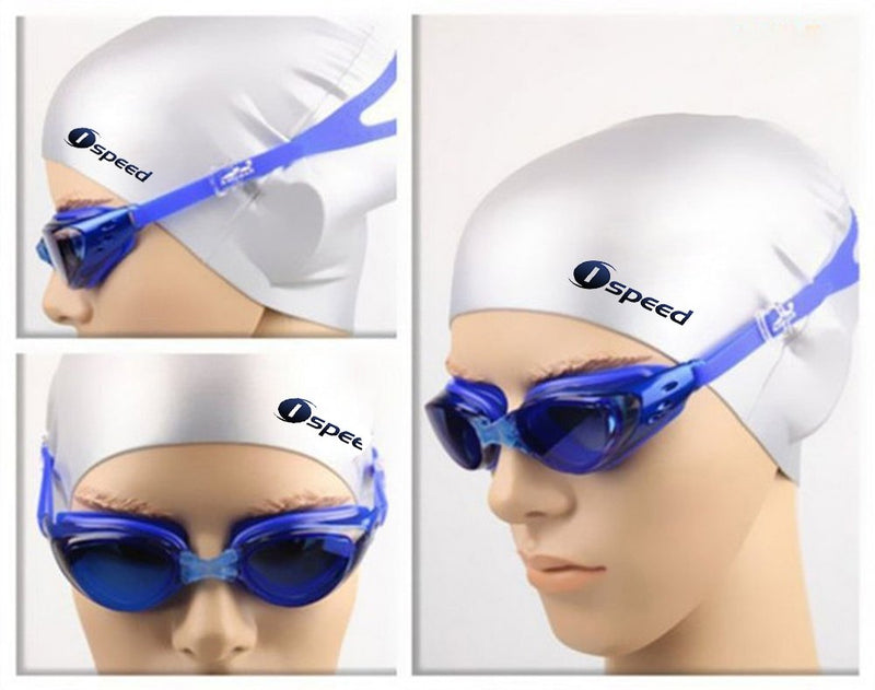 Ispeed Mirror Pro Swim Goggle (Blue) - BeesActive Australia