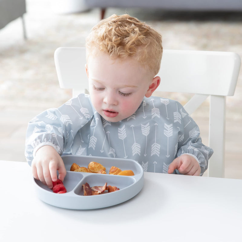 Bumkins Sleeved Bib, Baby Bib, Toddler Bib, Smock, Waterproof, Washable, Stain and Odor Resistant, 6-24 Months - Arrows - BeesActive Australia