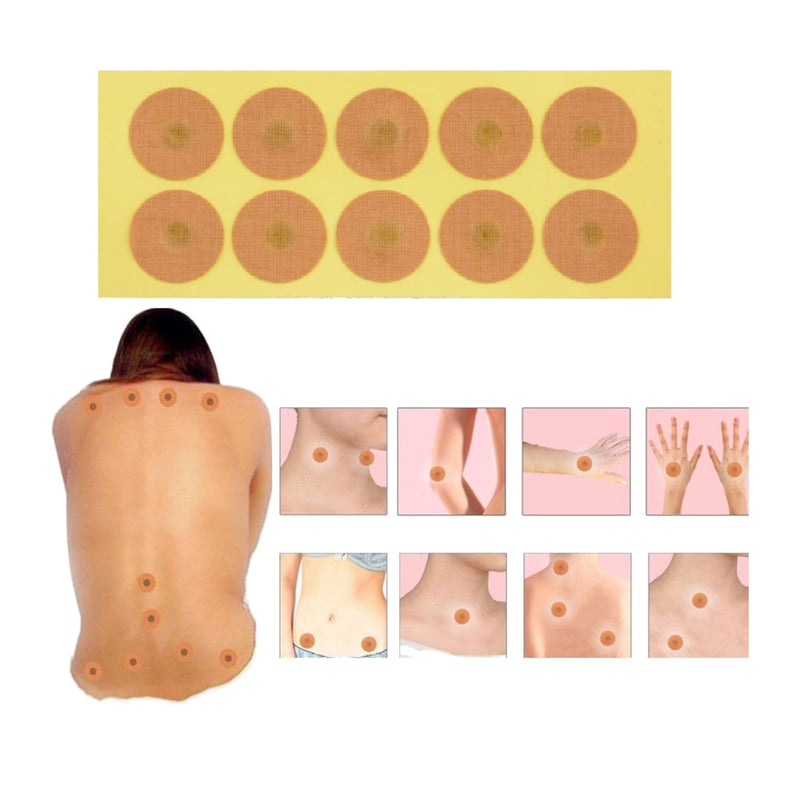 20x Magnetic Therapy Pain Relief Body Magnets Patches Plasters Natural Healing Reusable Malabsy - BeesActive Australia