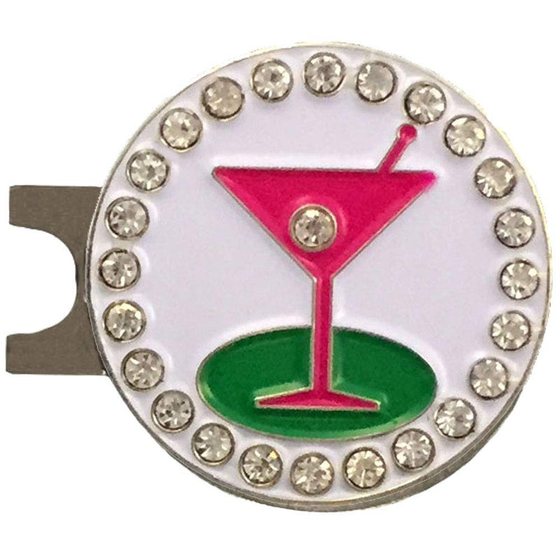 Giggle Golf Par 3 - Golf Towel, Tee Bag with 4 Tees, and Bling Ball Marker with Hat Clip - Perfect Golf Gift for Women 19th Hole - BeesActive Australia