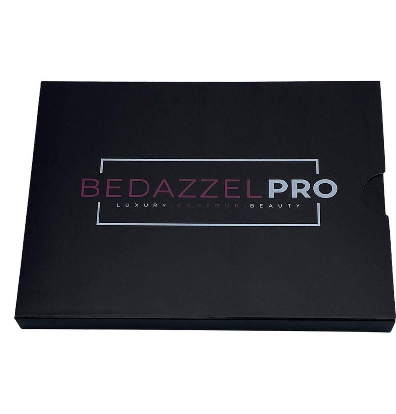 Bedazzel Pro Cosmetics Cream Contour and Highlighting Makeup Kit - Contouring Foundation/Concealer Palette - Vegan, Cruelty Free & Hypoallergenic (Deep) - BeesActive Australia