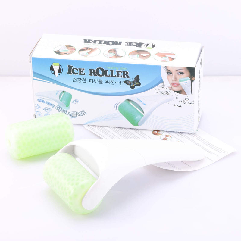 Ice Roller for Face & Eye Puffiness Relief Depuffer Roller Cold Face Massager Migraine Pain Relief and Minor Injury White - BeesActive Australia