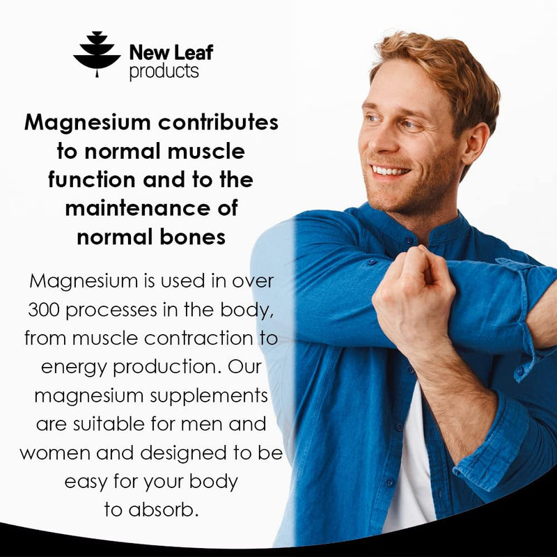 Magnesium Glycinate Supplements - 120 High Strength Capsules - 1040mg of Magnesium Providing 208mg Elemental Magnesium Per Serving - Pure Active Ingredient - UK Manufactured 120 count (Pack of 1) - BeesActive Australia