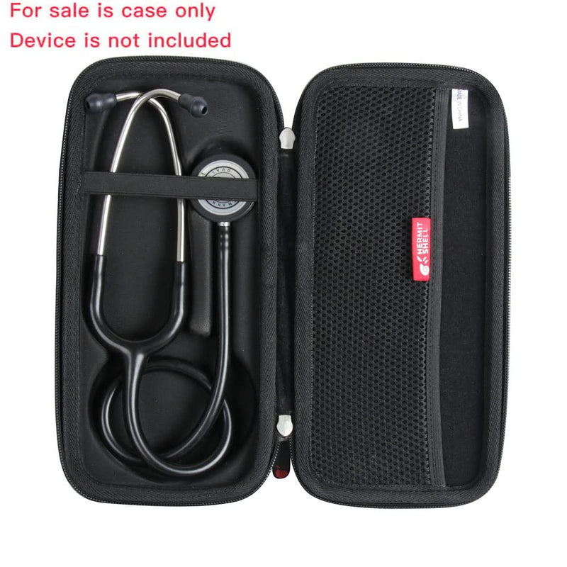 Hermitshell Travel Case for 3M Littmann Classic III Monitoring Stethoscope (Black) Black - BeesActive Australia