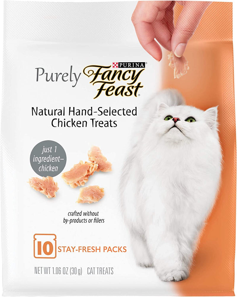 Aurora Pet Dog Treats Variety Pack (6) Purely Fancy Feast Natural Hand-Flaked Cat Treats (2 Tuna, 2 Salmon, 2 Chicken) with Aurora Pet Catnip Toy (Assorted) - BeesActive Australia