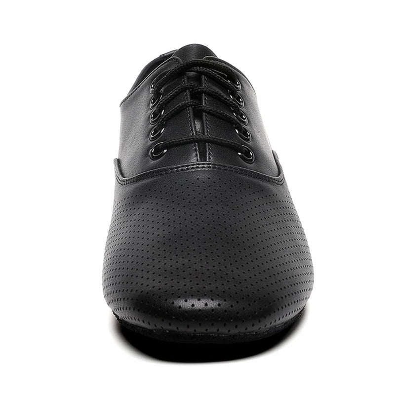 Bokimd Mans Breathable Ballroom Damce Shoes Latin Tango Morden Character Shoes 7 Black - BeesActive Australia