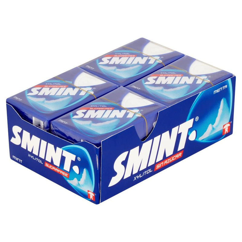 Smint Sugar free Mints Pack Of 12 X 8 G ( Mint/ Spearmint) (MINT) - BeesActive Australia