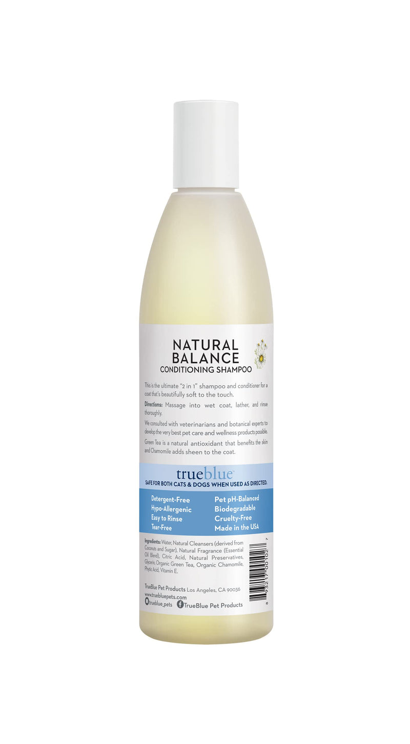 TrueBlue Deodorizing, Conditioning, and Puppy Shampoo and Conditioner for Dogs, Cats & Puppies chamomile - BeesActive Australia