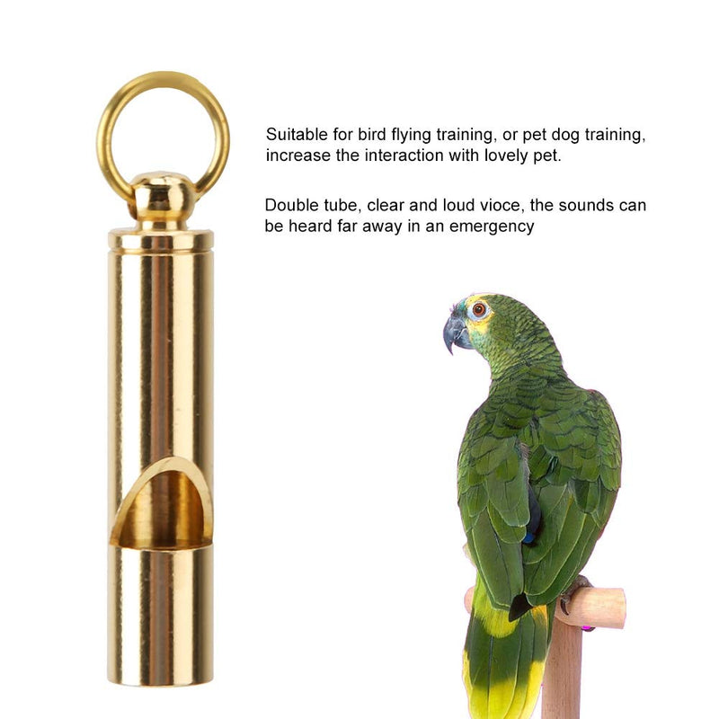 Rehomy Dog Training Whistle, Aluminium Alloy Ultrasonic Recall Behavior Trainer with Ring for Birds - BeesActive Australia