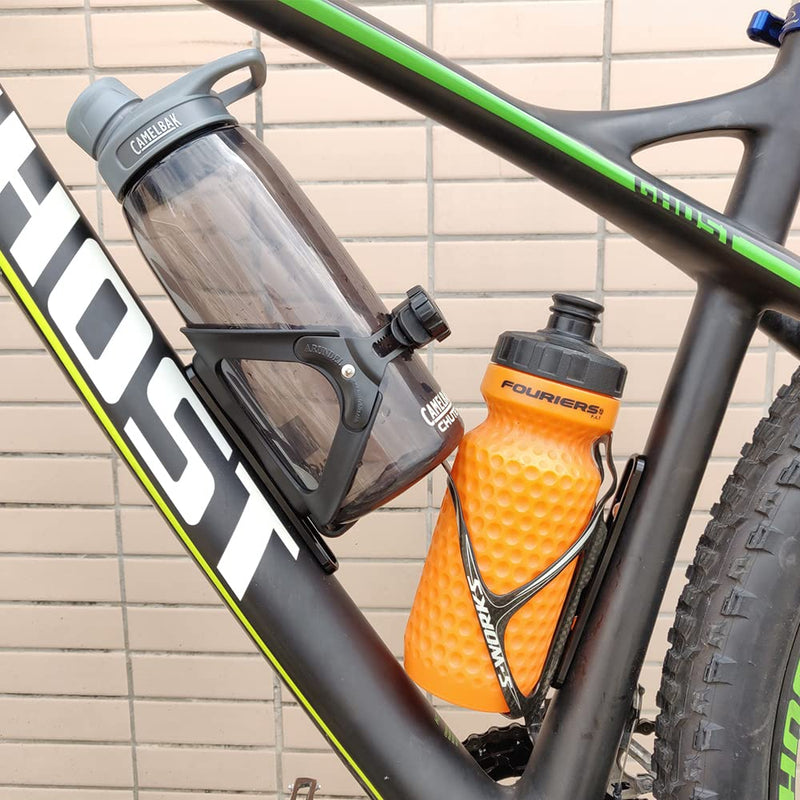 FANSCH Bike Bottle Cage Adapter,Bicycle Alt Position Cage Mount,B-RAD Mounting Base. (2 Slot) 2 Slot - BeesActive Australia