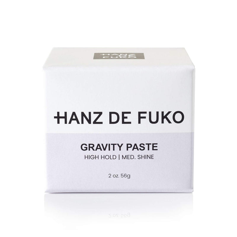 Hanz de Fuko Gravity Paste | Premium Styling Paste with Effortless High-Hold Low-Gloss Shine Finish | All Hair Types | 56g - BeesActive Australia