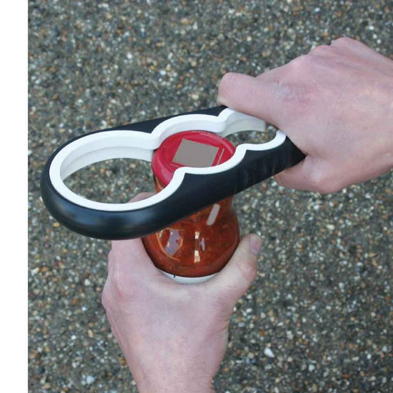 NRS Healthcare 4 in 1 Jar and Bottle Opener - for extra grip (Eligible for VAT relief in the UK) - BeesActive Australia
