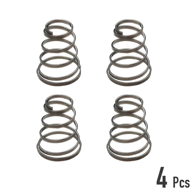 ONIPAX 4 10 20 PCS 304 Stainless Steel Bike Wheel Quick Release SKEWERS Springs 4pcs - BeesActive Australia