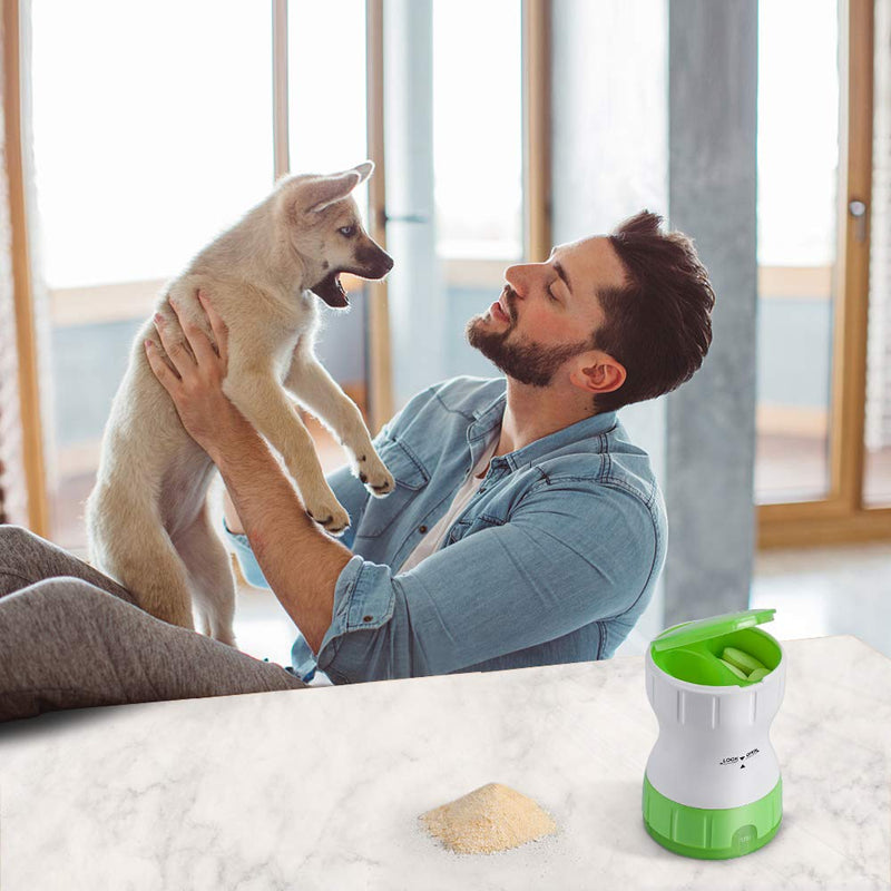 Opret Pill Crusher Grinder - Crushes Small or Large Pills Tablets Vitamins to Fine Powder - for Family Kids Pets - BeesActive Australia