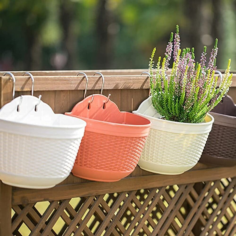 Juvielich 5" Wall Mounted S Shaped Hook Hangers for Towel Bag Key Kitchen Utensils, Thickness 4mm / 0.16" Silver Colored, 8 Pcs - BeesActive Australia