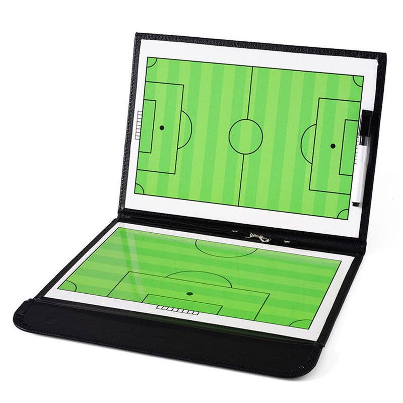 Pure Vie 20.86'' x 12.20'' Coaches Tactical Board, Premium Portable Professional Football/Soccer Coaching Strategy Clipboard Training Assistant Equipment with Write Wipe 2-in-1 Pen - BeesActive Australia