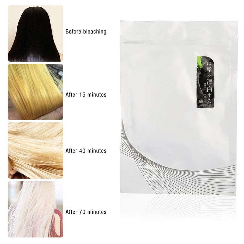 Hair Bleaching Set, Hair Bleaching Powder+2Pcs Dioxygen Milk No stimulation, no injury for Hair Salon and Family - BeesActive Australia