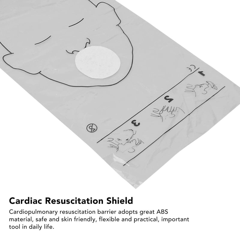 1 Roll First Responder CPR Barrier Cardiopulmonary Resuscitation Barrier Disposable Face Shield for Emergency Use,CPR Trainer - BeesActive Australia