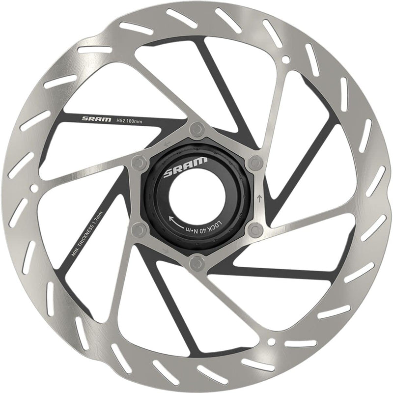 SRAM HS2 Rotor - Centerlock One Color, 180mm - BeesActive Australia