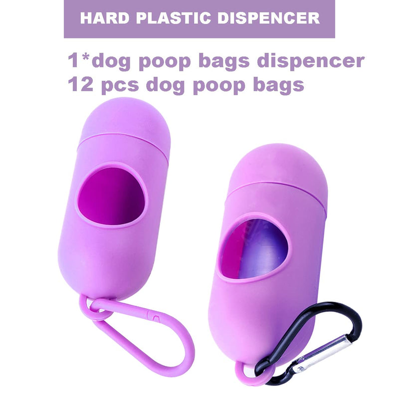 Dog Treat Pouch,Cute Training Fanny Pack Magnetic Closure for Pet Walking,Treats Holer Silicone Poop Bag Dispenser New Puppy Snack Small Tote Purse with Waist Strap Dogs Accessories Clip On Lavender - BeesActive Australia