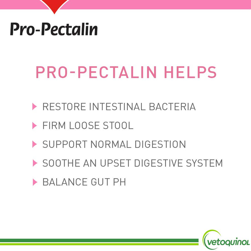 Vetoquinol Pro-Pectalin Oral Paste for Dogs & Cats – Chicken Flavor – Helps Reduce Occasional Loose Stool & Diarrhea, Balance Gut pH, Support Normal Digestion & Intestinal Flora 30cc - BeesActive Australia