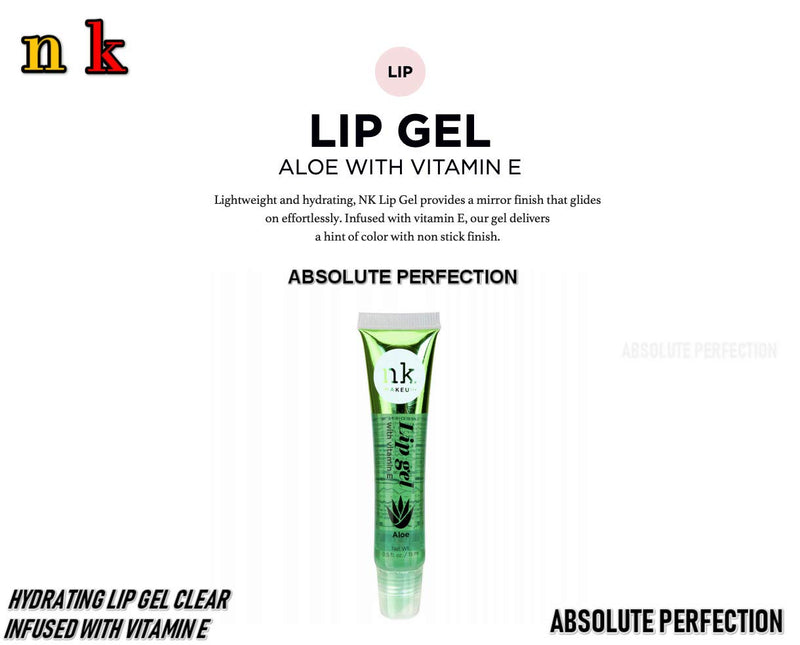 Nicka K Aloe Lip Gel With Vitamin E - BeesActive Australia