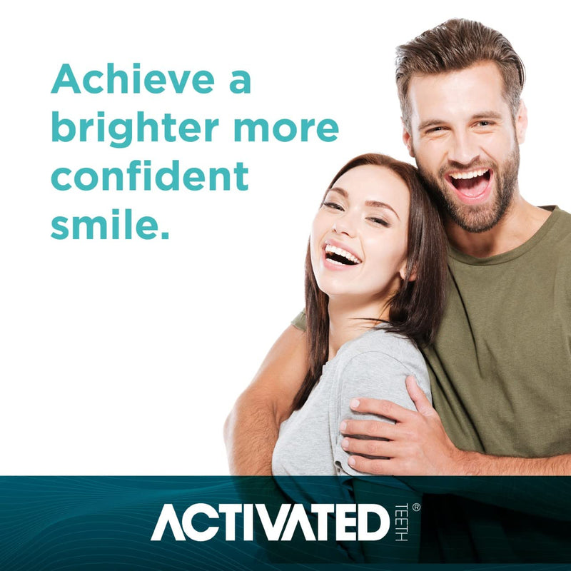 Activated Teeth® Teeth Whitening Kit Professional, Formulated by UK Dentists, Tooth Whitening Kit with PAP Teeth Whitening Gel & Whitening Moulds - BeesActive Australia